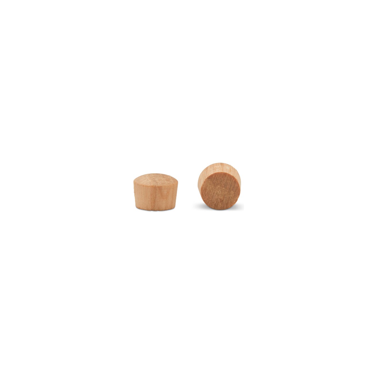 Oak Wood Screw Hole Plugs, Multiple Sizes, Domed Top Roundhead Plugs | Woodpeckers